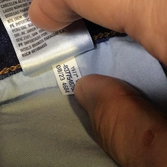 sac735🦅American Eagle Mom Jean Stretch Denim Size 16 w/27" inseam - Picture 6 of 7